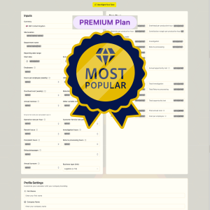 Premium Cost of Errors Calculator- Annual Subscription